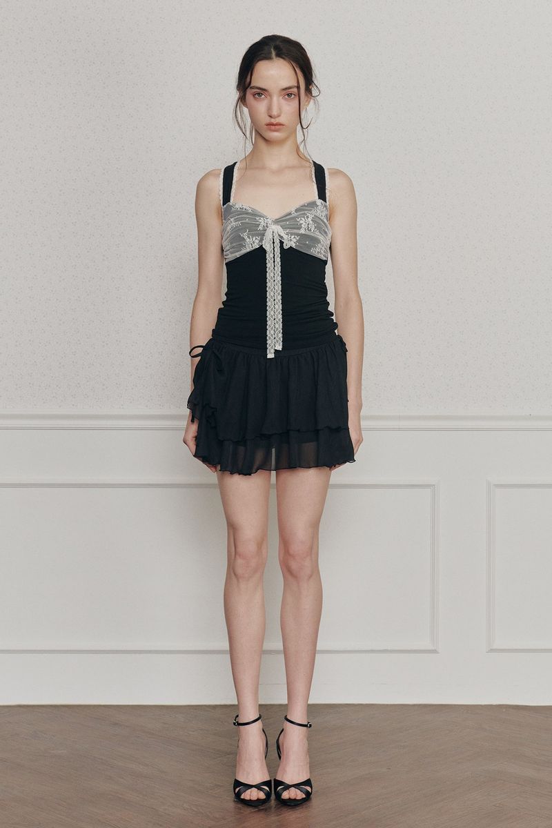 ANEMONE TOP black