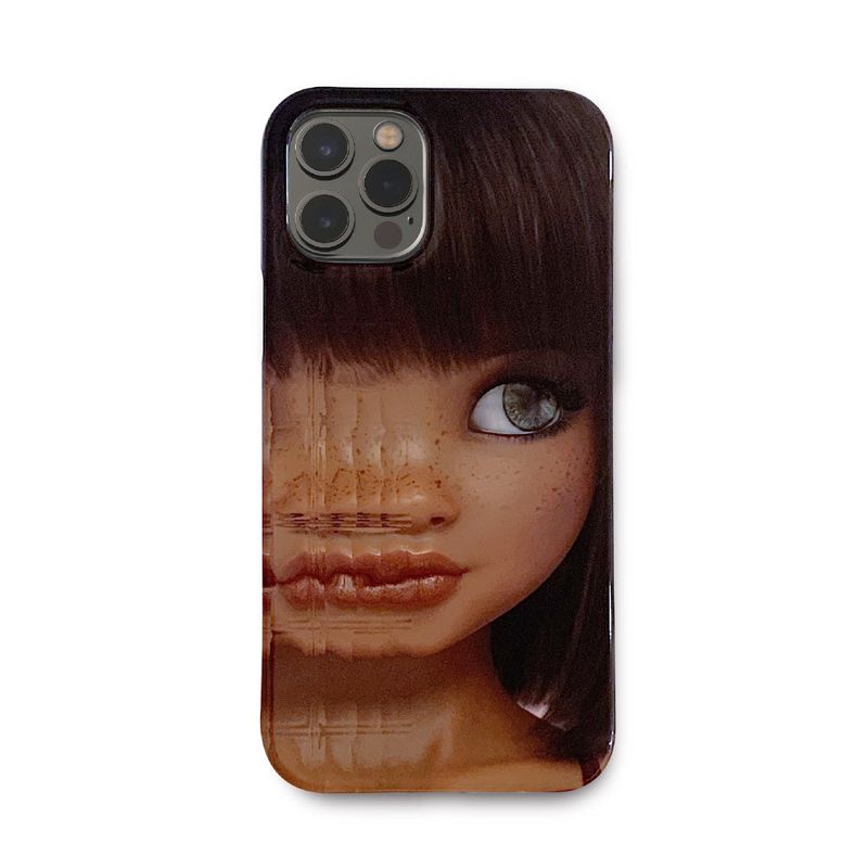 FRECKLE GIRL PHONE CASE (HARD)