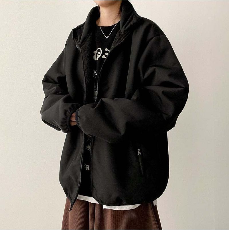 Libby High Neck Zip-Up Jumper