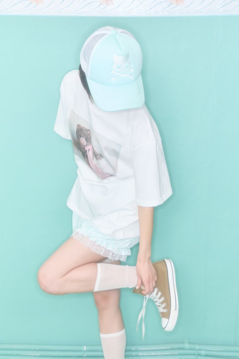 SHAKIRI（シャキリ）の「KIRI SKULL TRUCKER CAP (MINT)（Hats）」