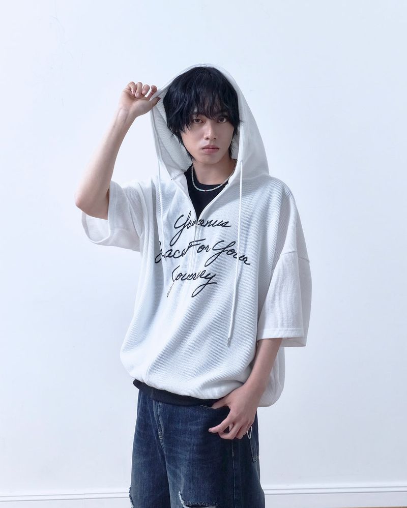YOURNUS（ユアナス）の「26SS★ Airy Half Hood Zip Up（Tops）」
