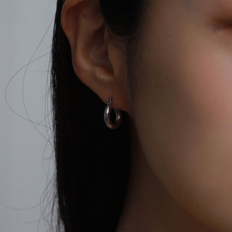 basic hoop earring