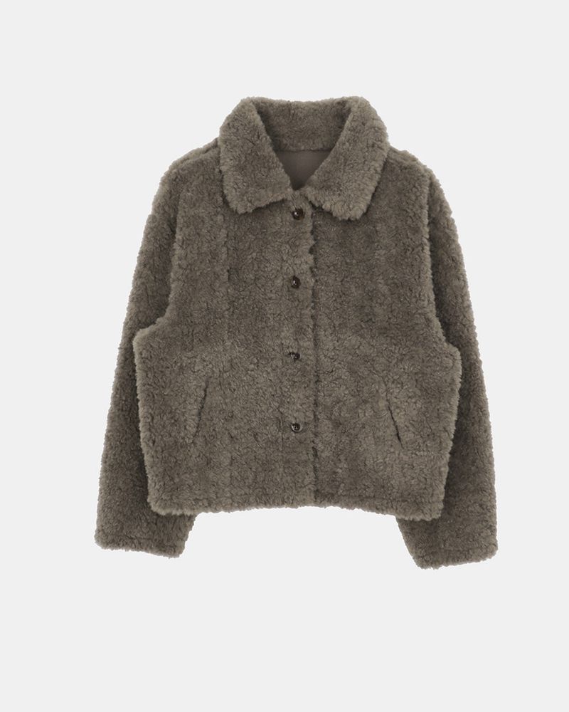 Dri Collar Fur Fleece Jacket