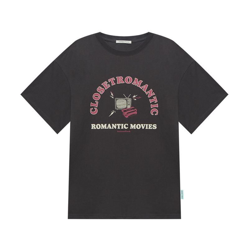 INSTANTFUNK（インスタントファンク）の「Witty graphic-print T-shirt（Tops）」