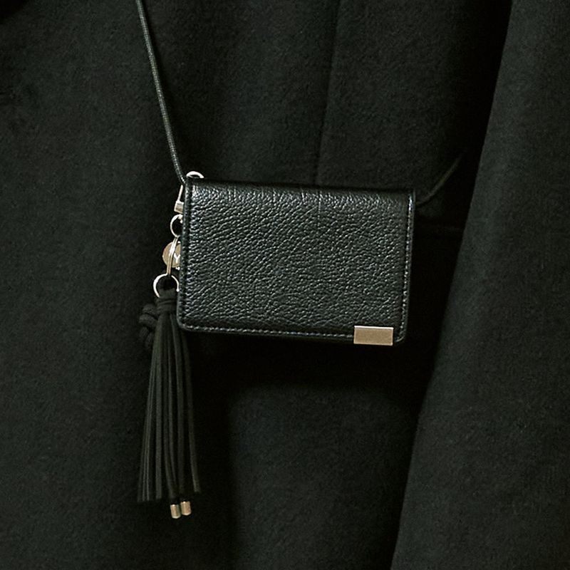tip fold minimal wallet bag & knot keyring