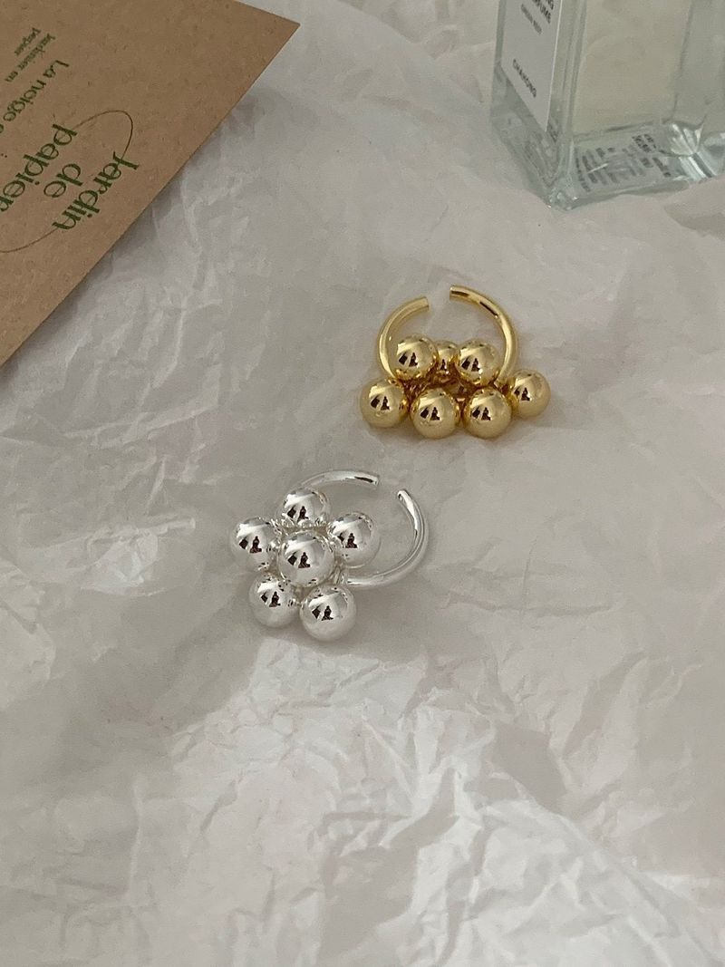 [Hearts2Hearts]Silver balls rings
