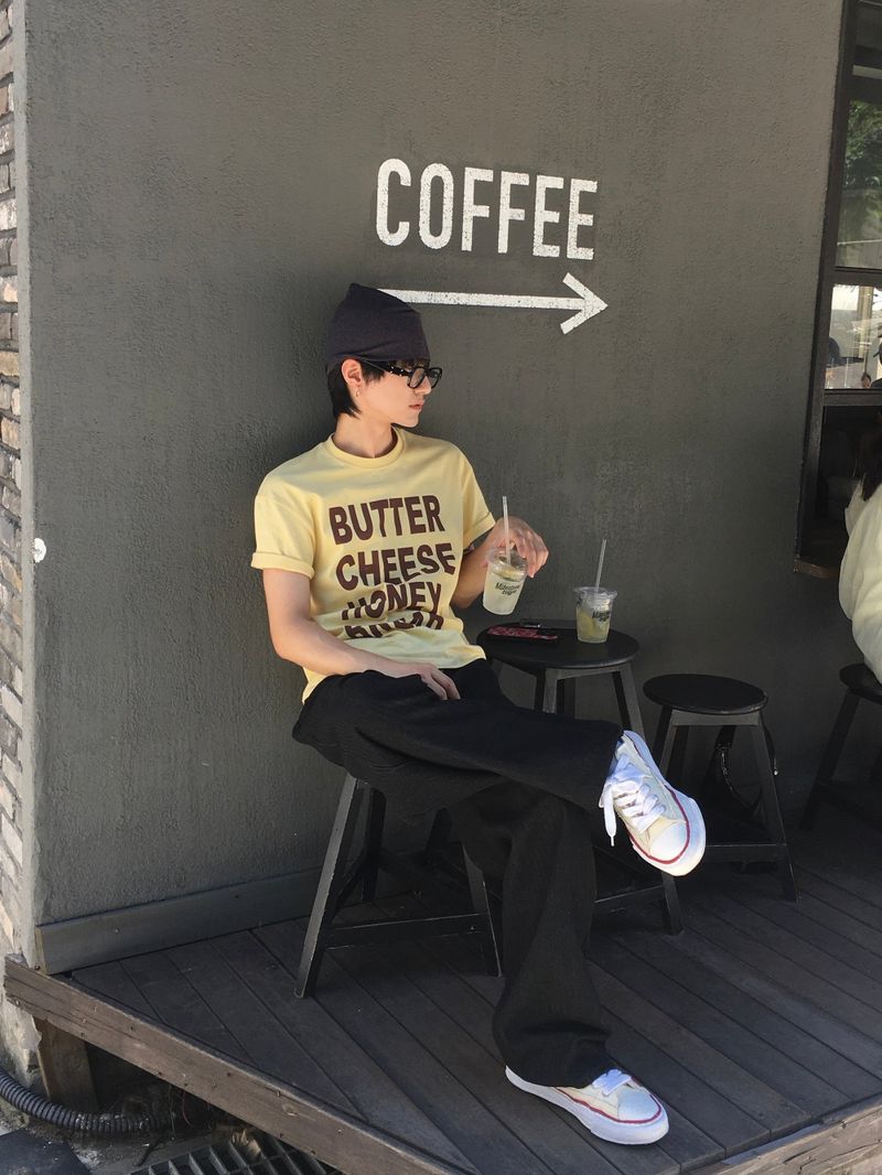 Recipe crop short sleeve T-Shirt 5C
