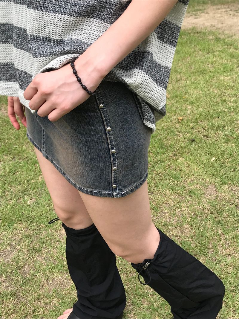 Funky nylon leg warmer
