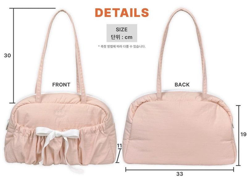 Ribbon Cloud Bag [Strawberry Milk]