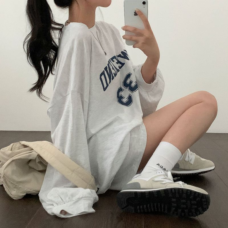 [Sweat + shorts] loose training set