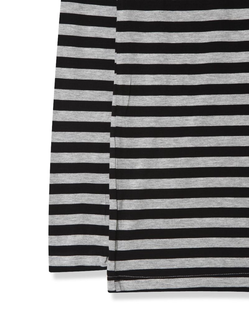 stripe hoody T