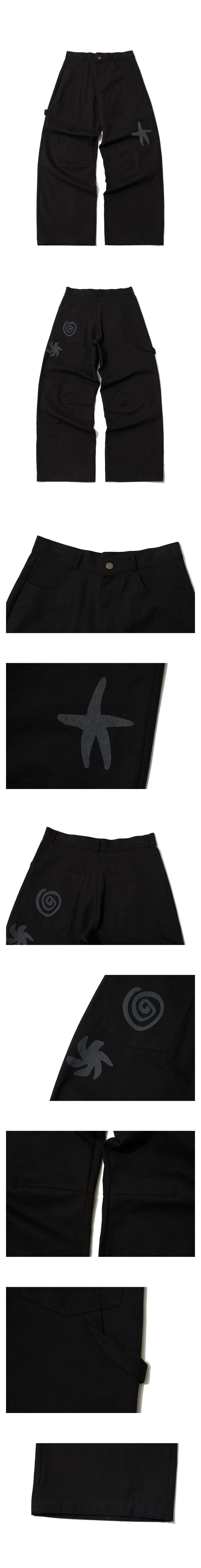 DOODLE COTTON PANTS