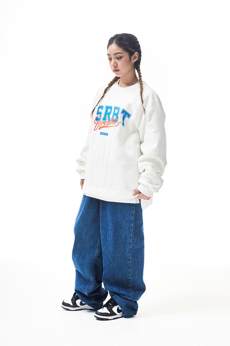 MBSRCOPT100 MID90 BAGGY DENIM PANTS DEEPBLUE