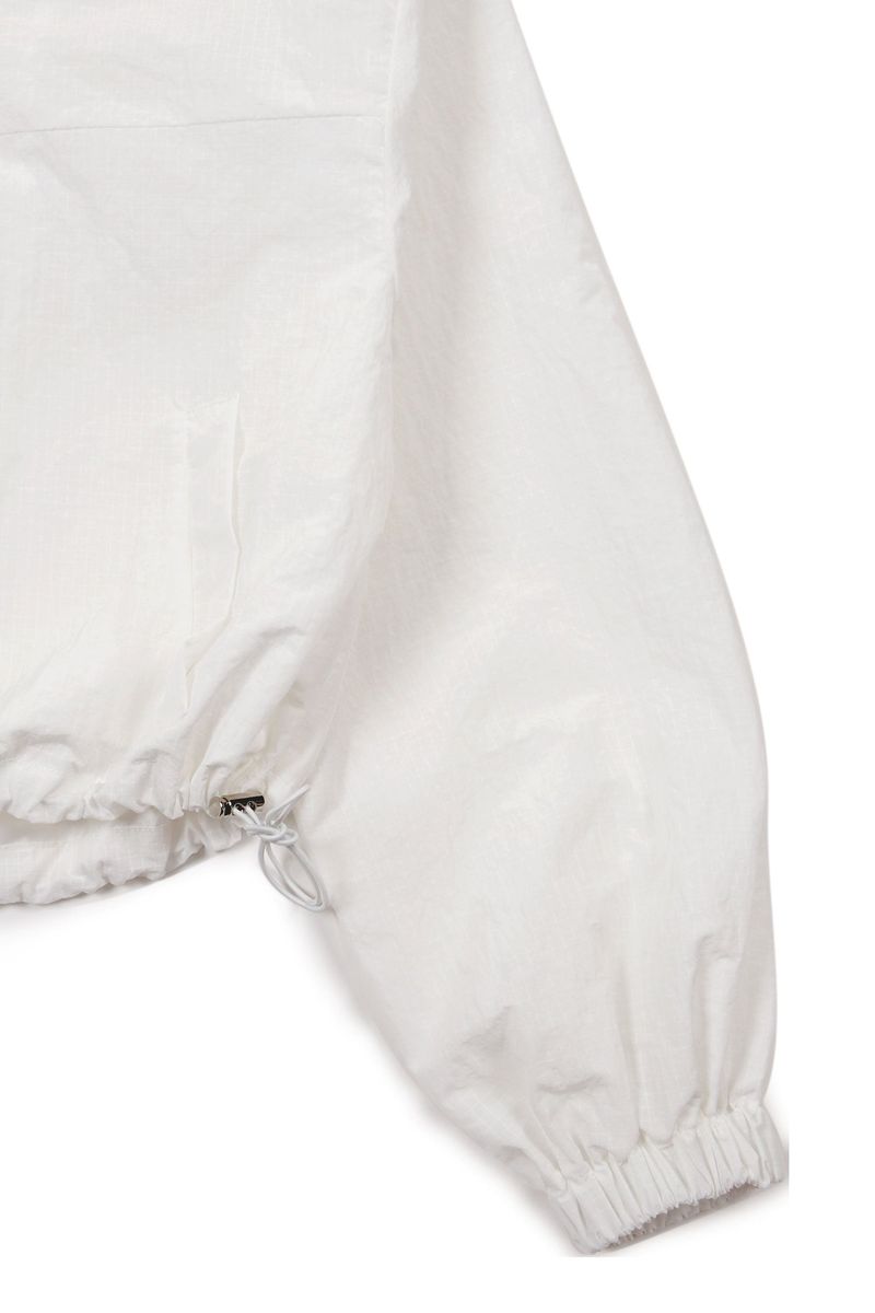 Frilly Woven Jacket [Ivory]