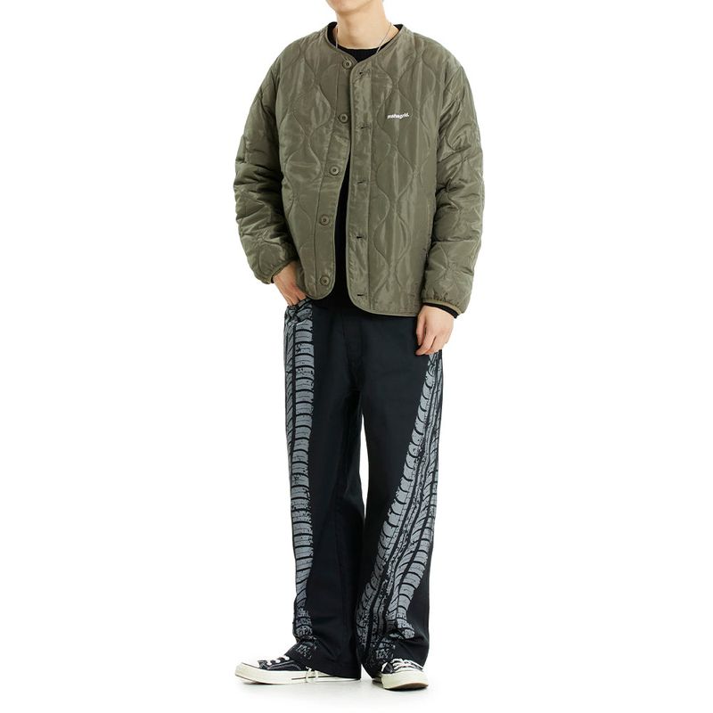 BASIC LOGO QUILTED JACKET