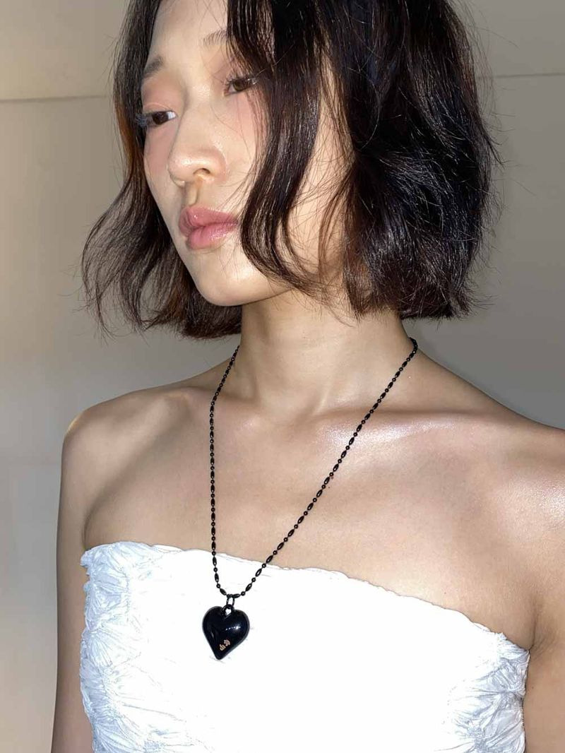 山力 SanLi heart necklace (2 color)