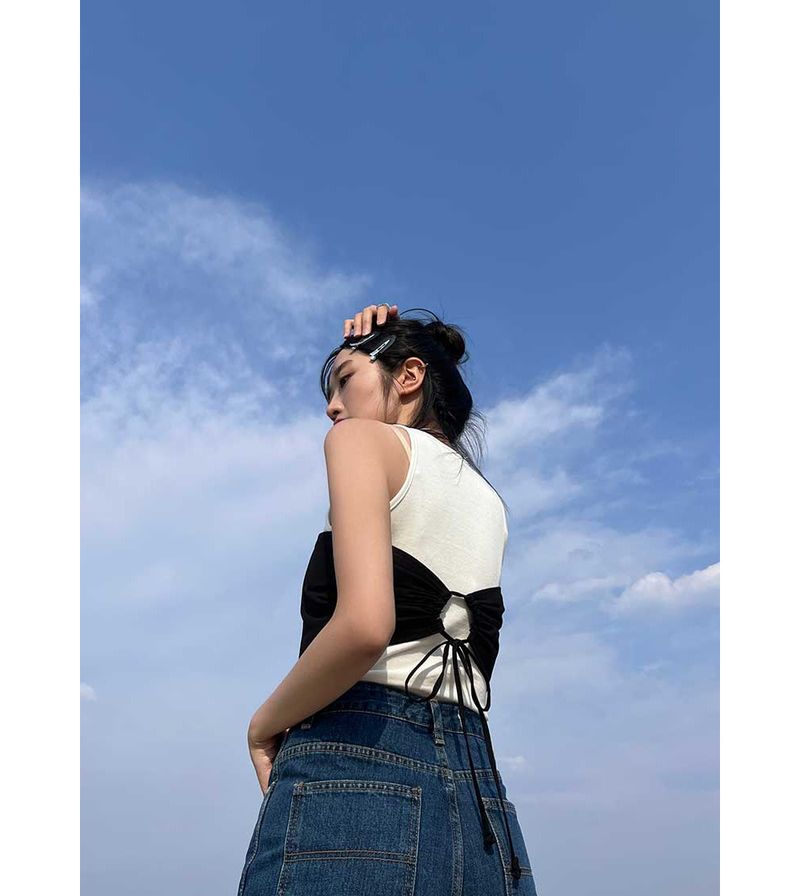 SHIRRING COTTON TOP