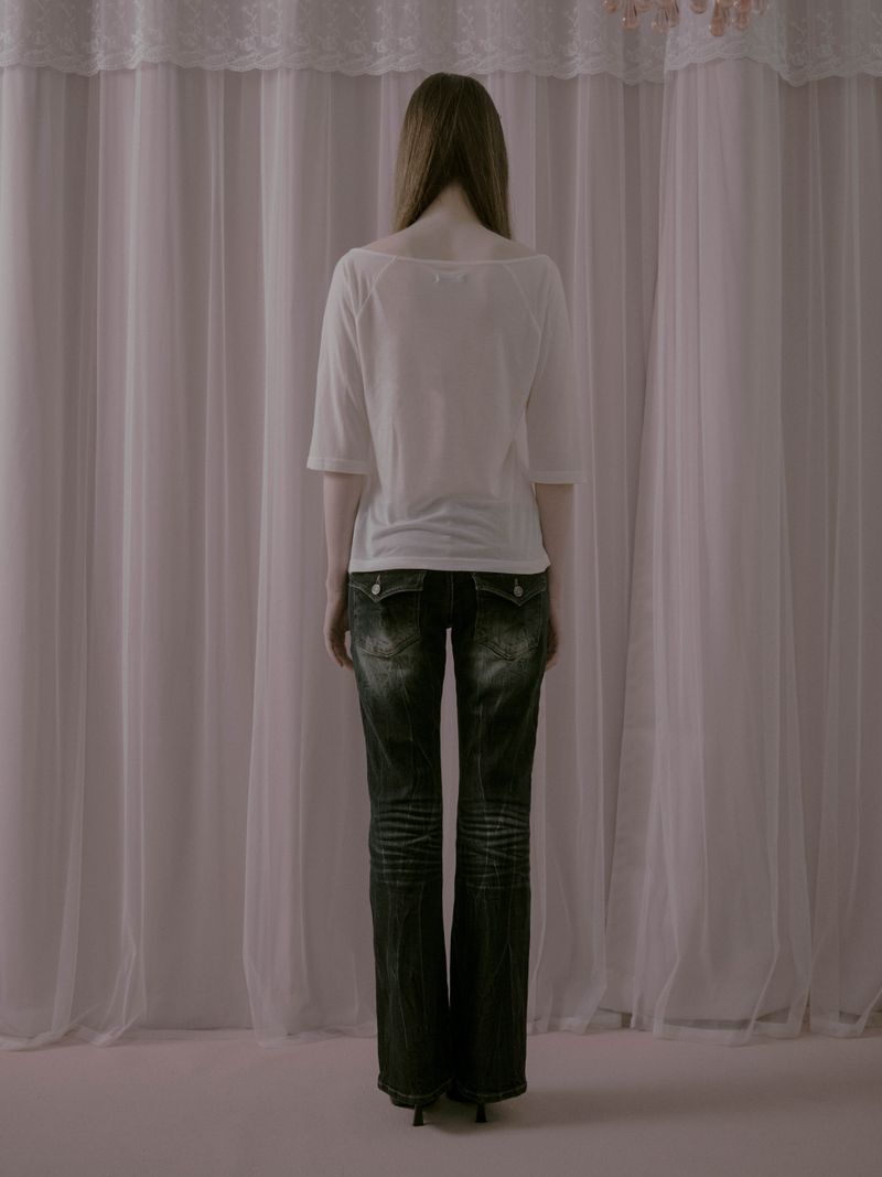 Gaussian Slim T White
