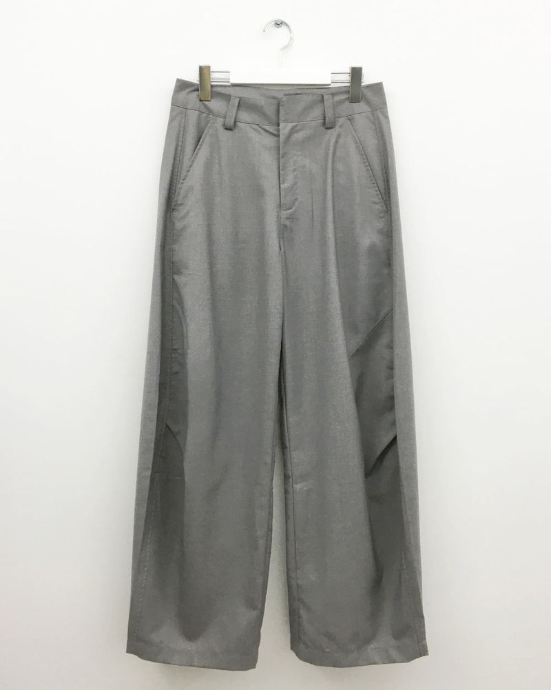 Backflip satin slacks (2color)