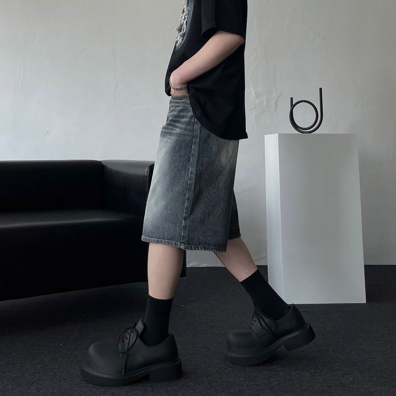 TR2490 Gray Bermuda Pants (S ~ L)