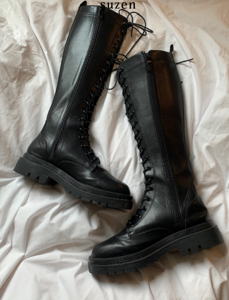 Sueden Black Long Boots