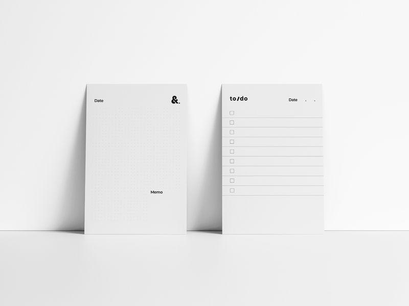 Memo Pad [2set]