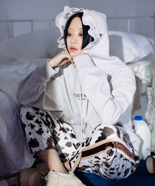 CLUT STUDIO(クラットスタジオ)の「oversize ruffle hoodie(Tops)」