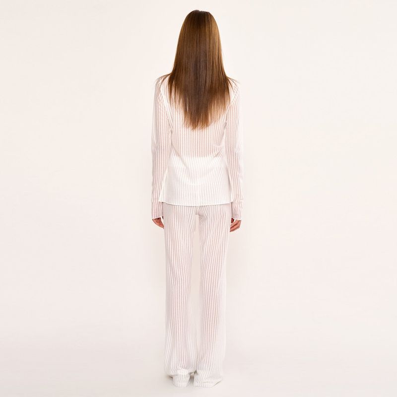 See-through Leggings - White