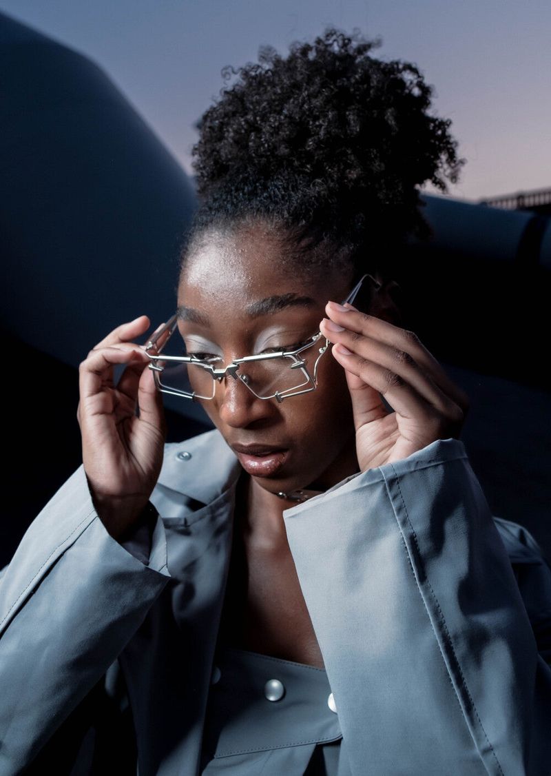 Ghost In The Shell TYPE - S Glasses (Clear Glasses)