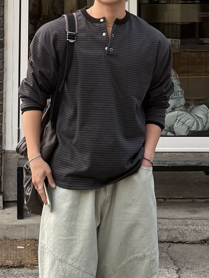 AVAND(アバンド)の「Dun strip henry tee(Tops)」