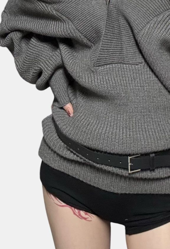 Coco Knit Belt One Piece