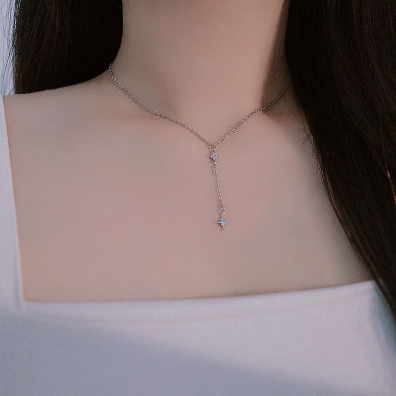 y shape necklace