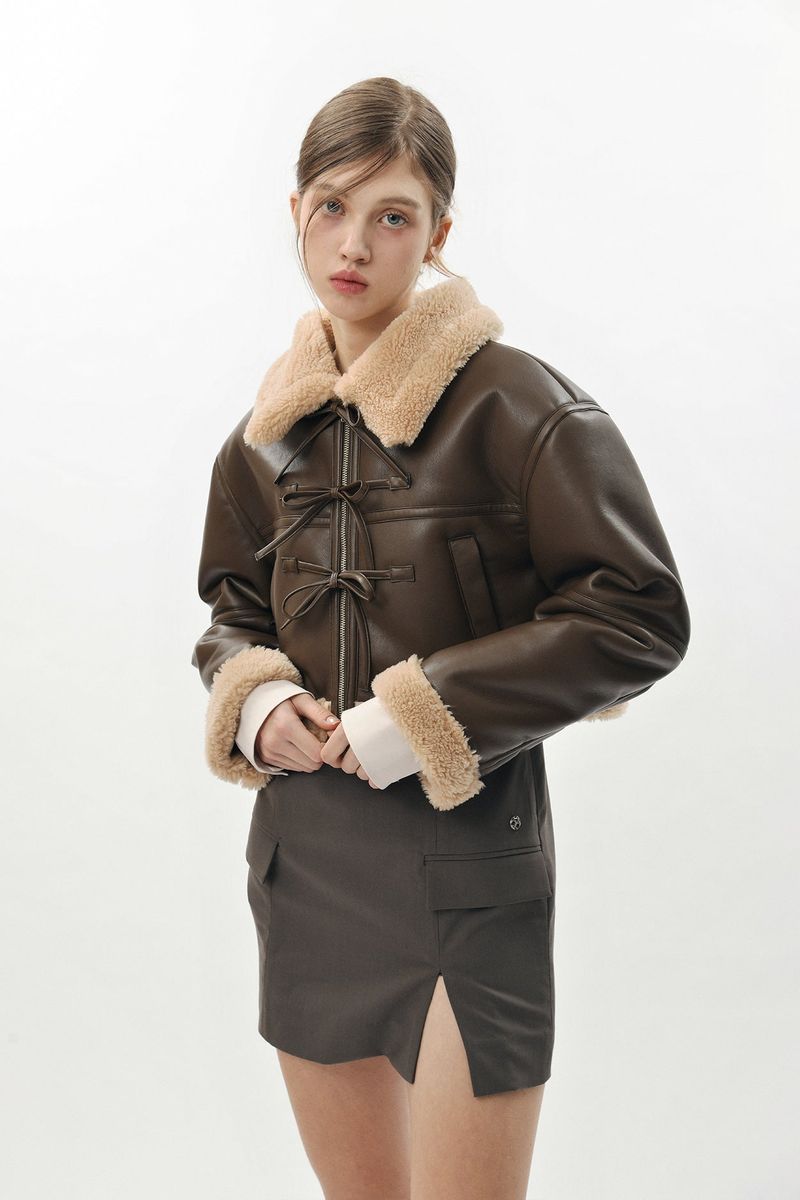 LUCY MUSTANG JACKET brown