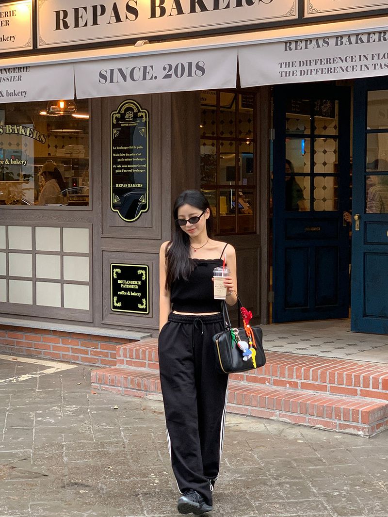[MADE] VERMON RIBBON KNIT SLEEVELESS