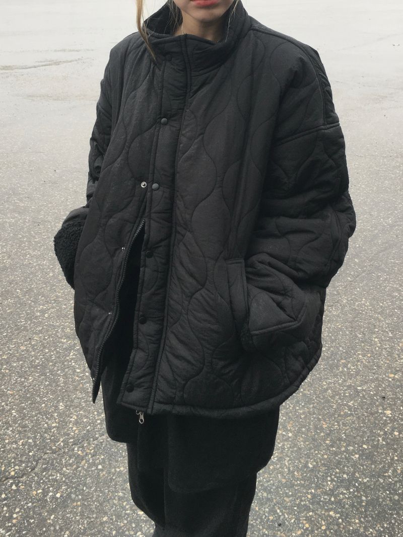 Teddy Warm Quilted Padded Jumper (5c)
