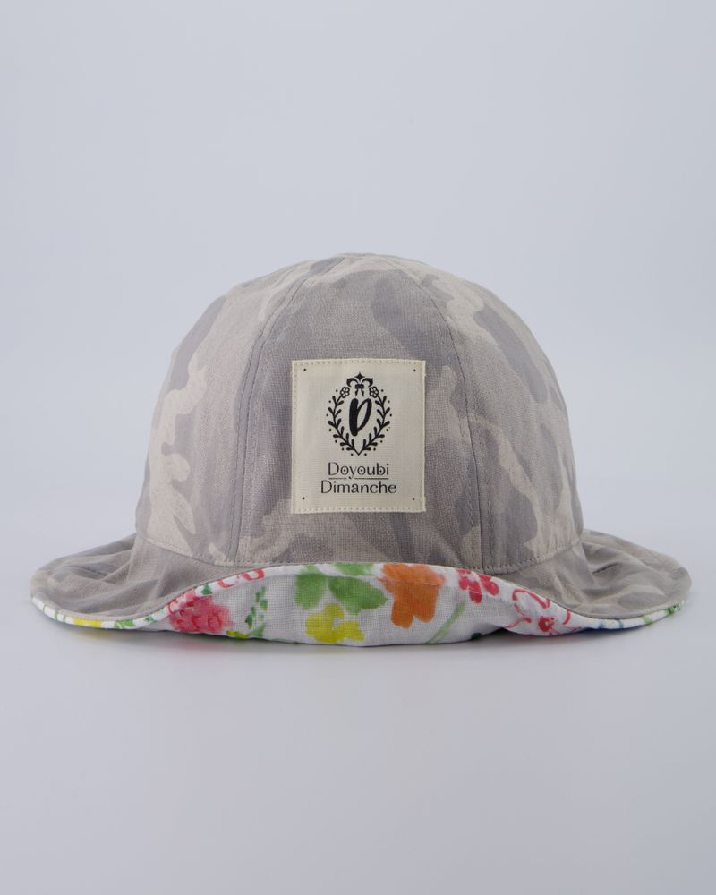【MADE】Doyoubi Dimanche reversible flower camo flower bucket hat