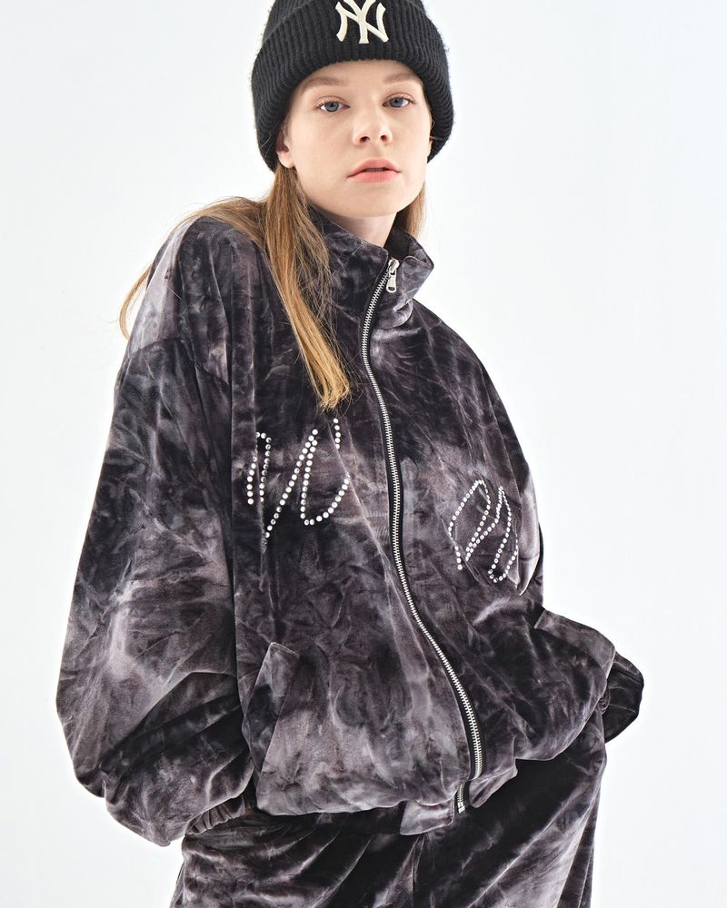 WIM(ダブリューアイエム)の「VELVET CREASE JACKET-BL(Jackets/Outerwear)」