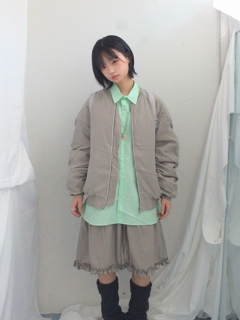 light cotton oversized shirt