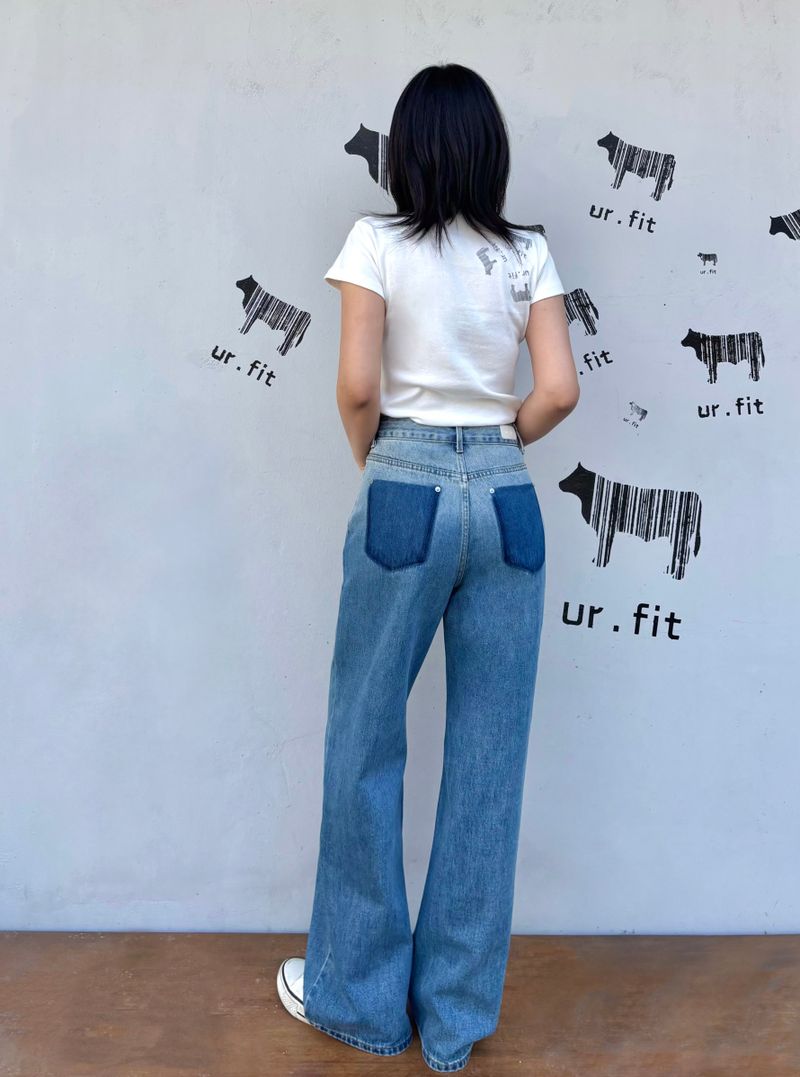 GRADIENT WASHING DENIM PANTS code 25003