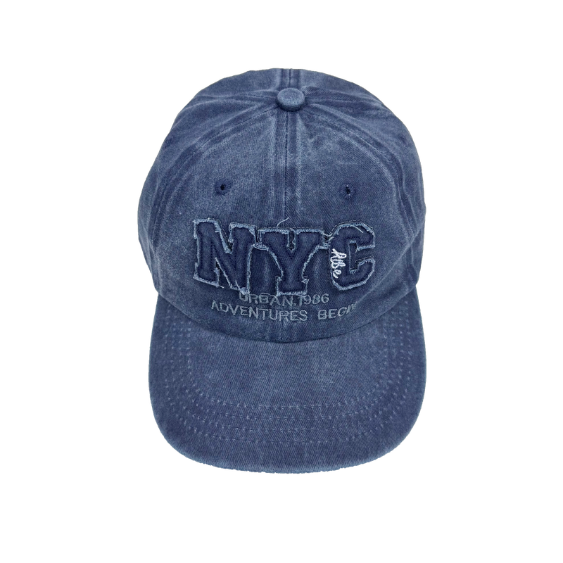 NYC faded ball cap
