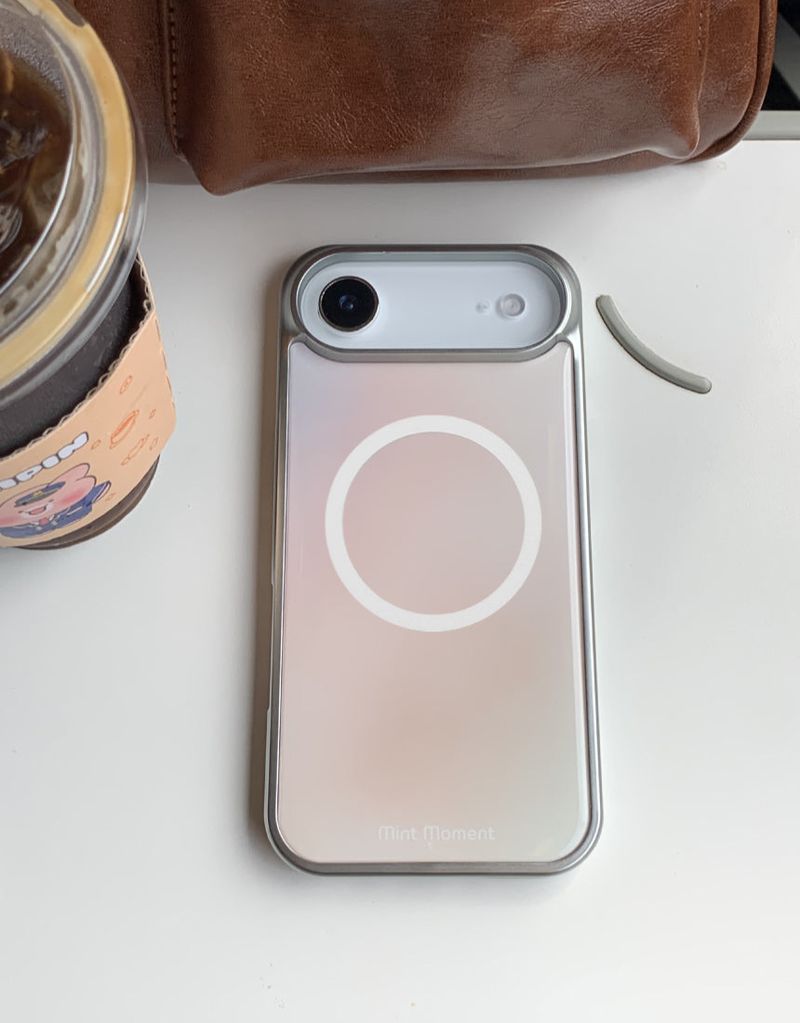 [MADE]サンセット シルバーエポキシ MagSafe iPhoneケース