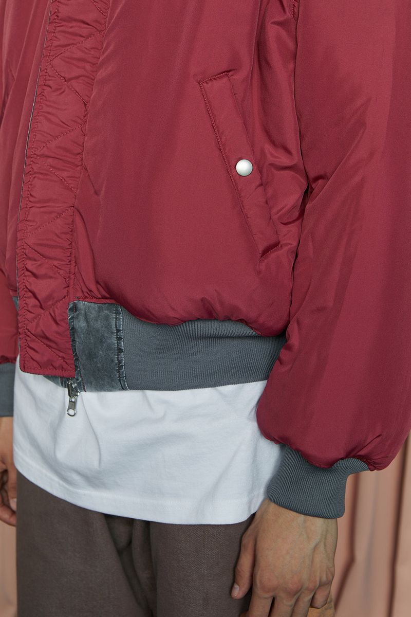 PIGMENT MA-1 JUMPER / CHARCOAL