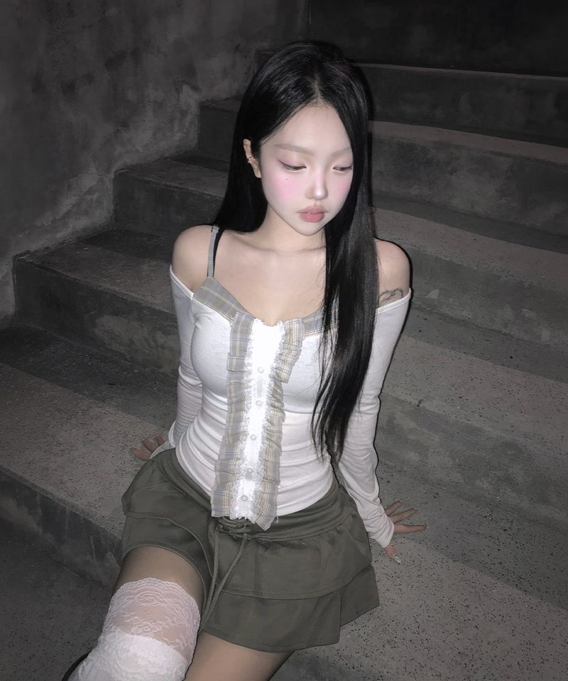 rael frill tee (3colors)