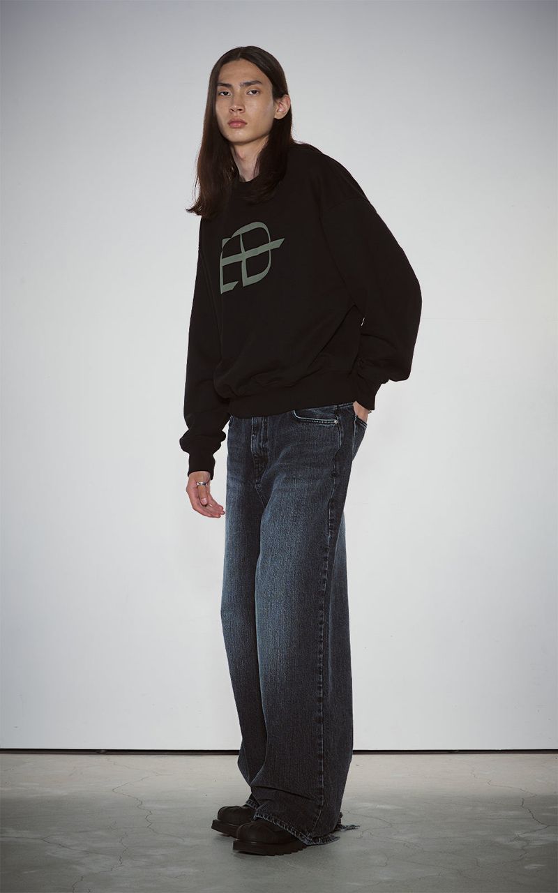 BOLD LOGO SWEATSHIRTS_BLACK