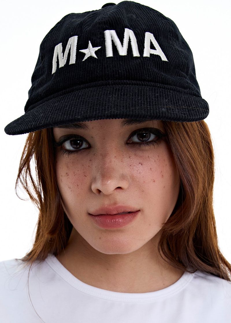 MNMPAIR(ミニマルペア)の「 MUSEUM CORDUROY CAP BLACK(Hats)」