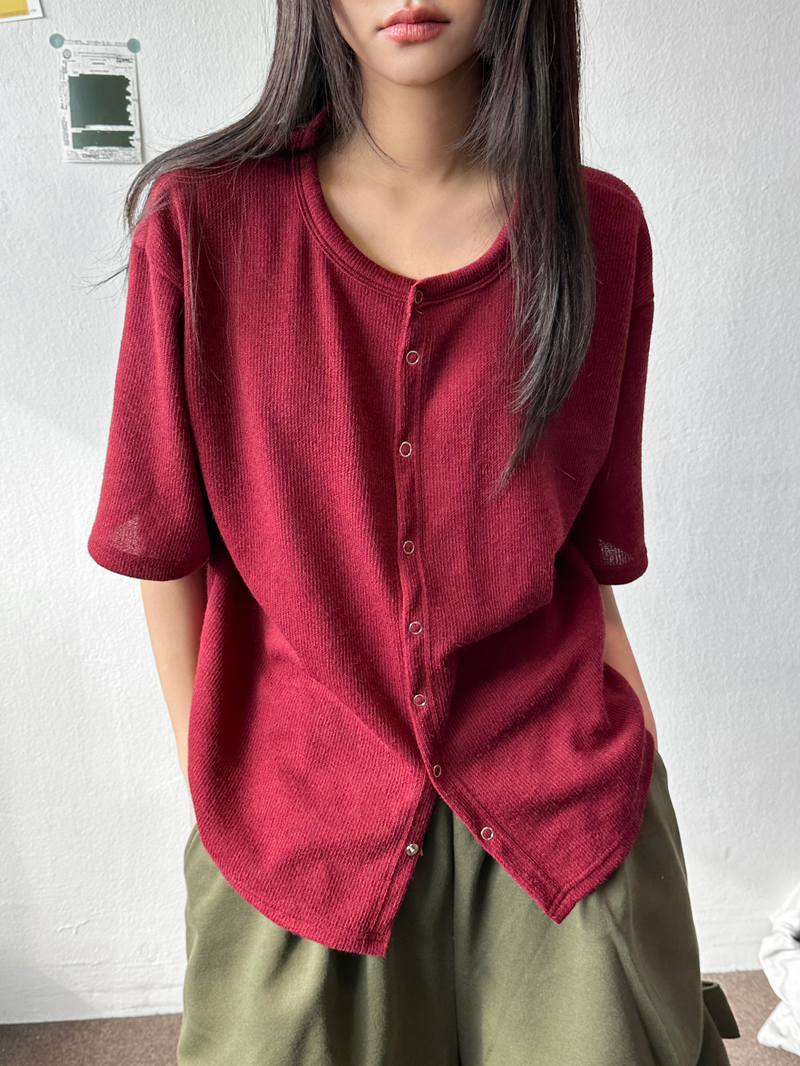 Pinter Snap Color Block Balloon Bermuda Shorts 7color