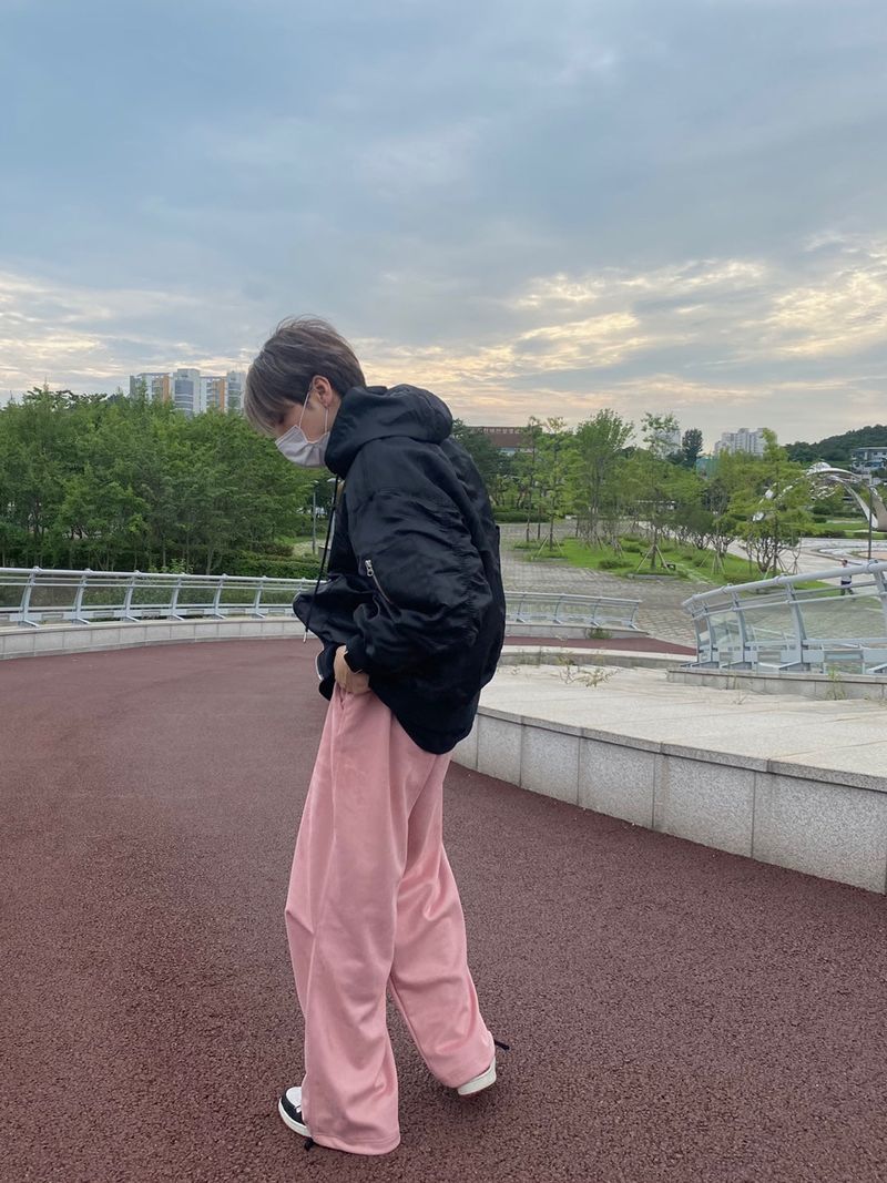 Dan Suede Balloon Pants 3C