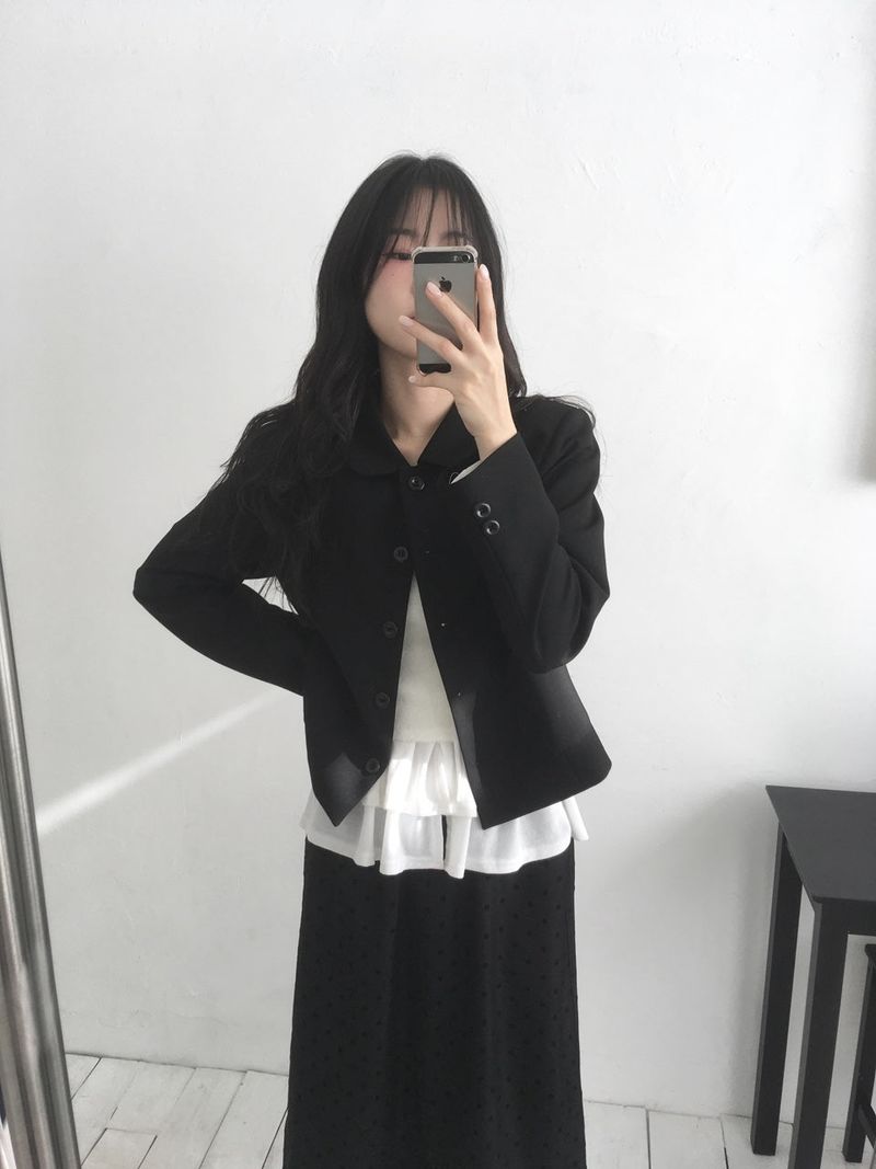 Round Collar Jacket