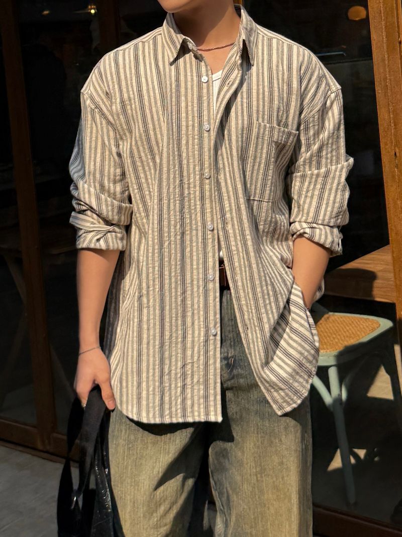Settle stripe shirt