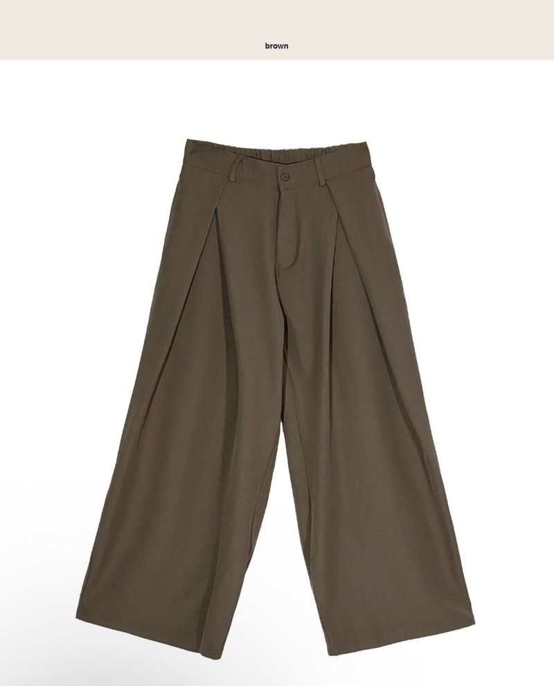 [ workwear ] mush pintuck & autumn wide sl